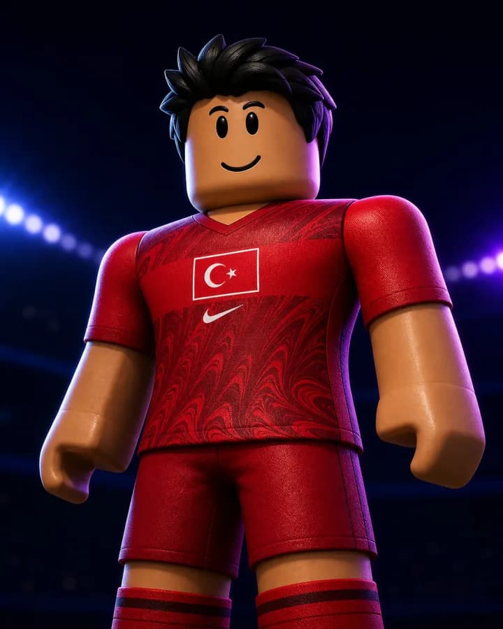 Turkey Roblox World Cup jersey player