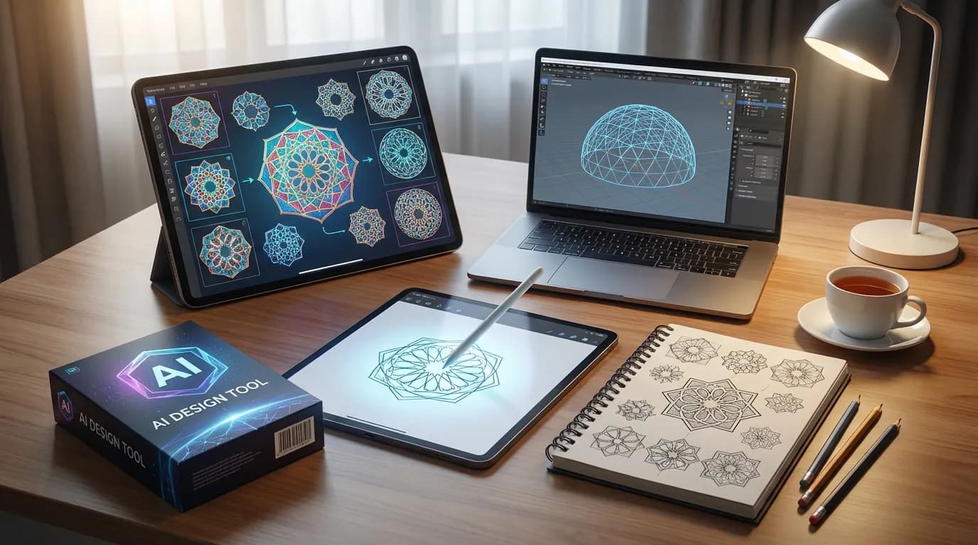 5 Tools for Islamic Geometric Patterns