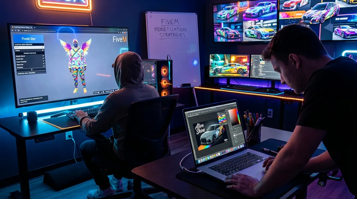 How to monetize your FiveM Server with Alive Skins