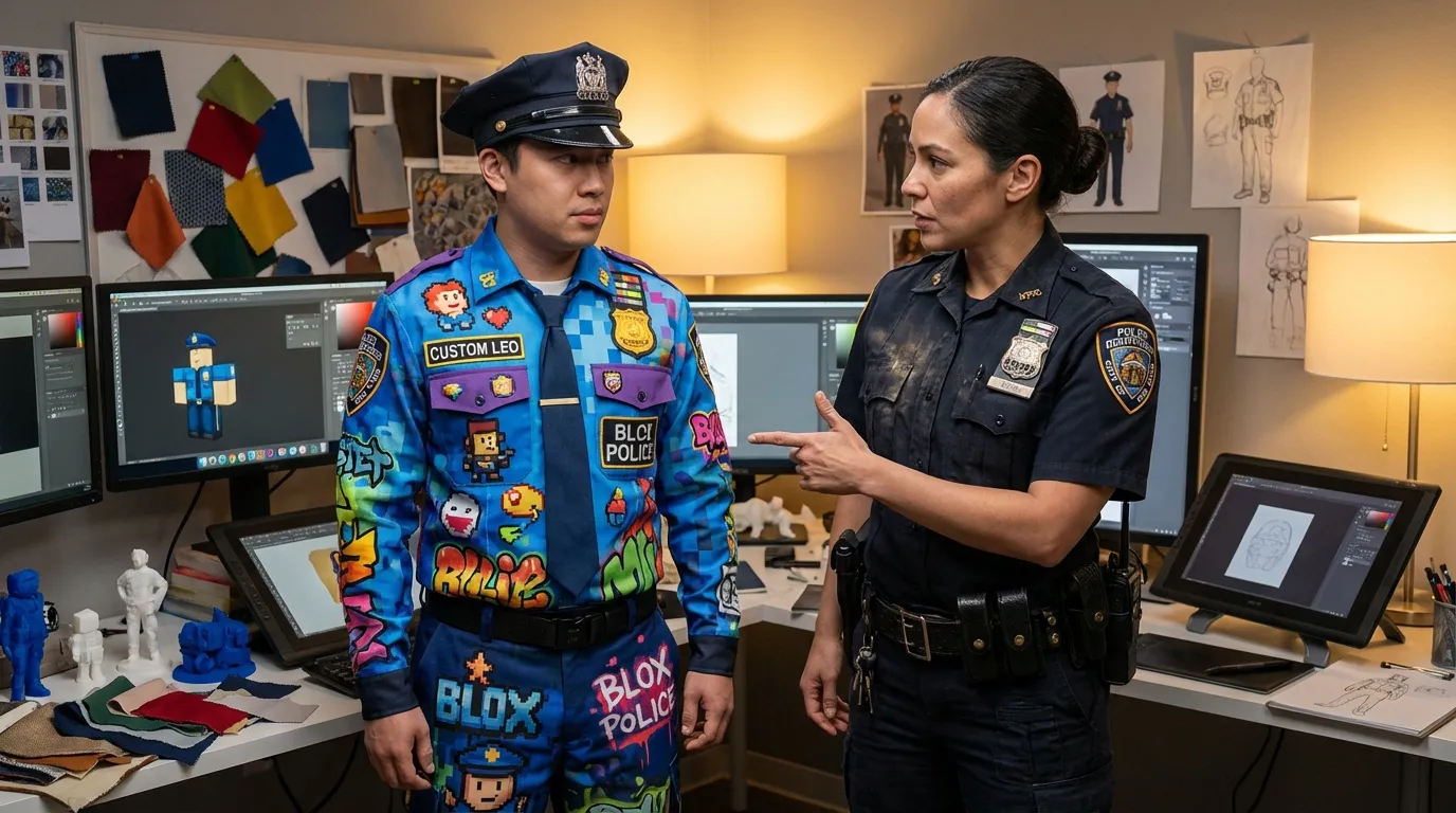 Roblox Police Uniform Templates: Guide