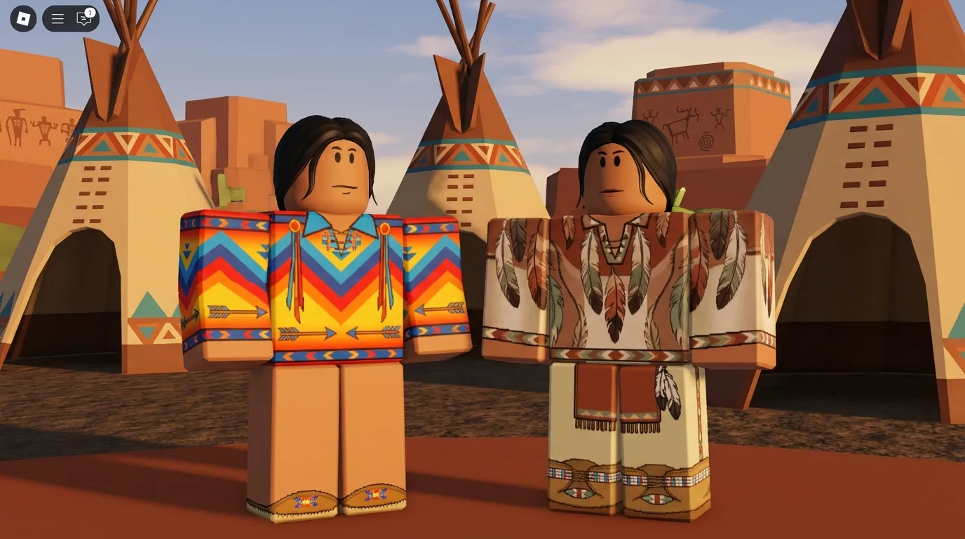 Top 7 Native American Motifs for Roblox Shirts