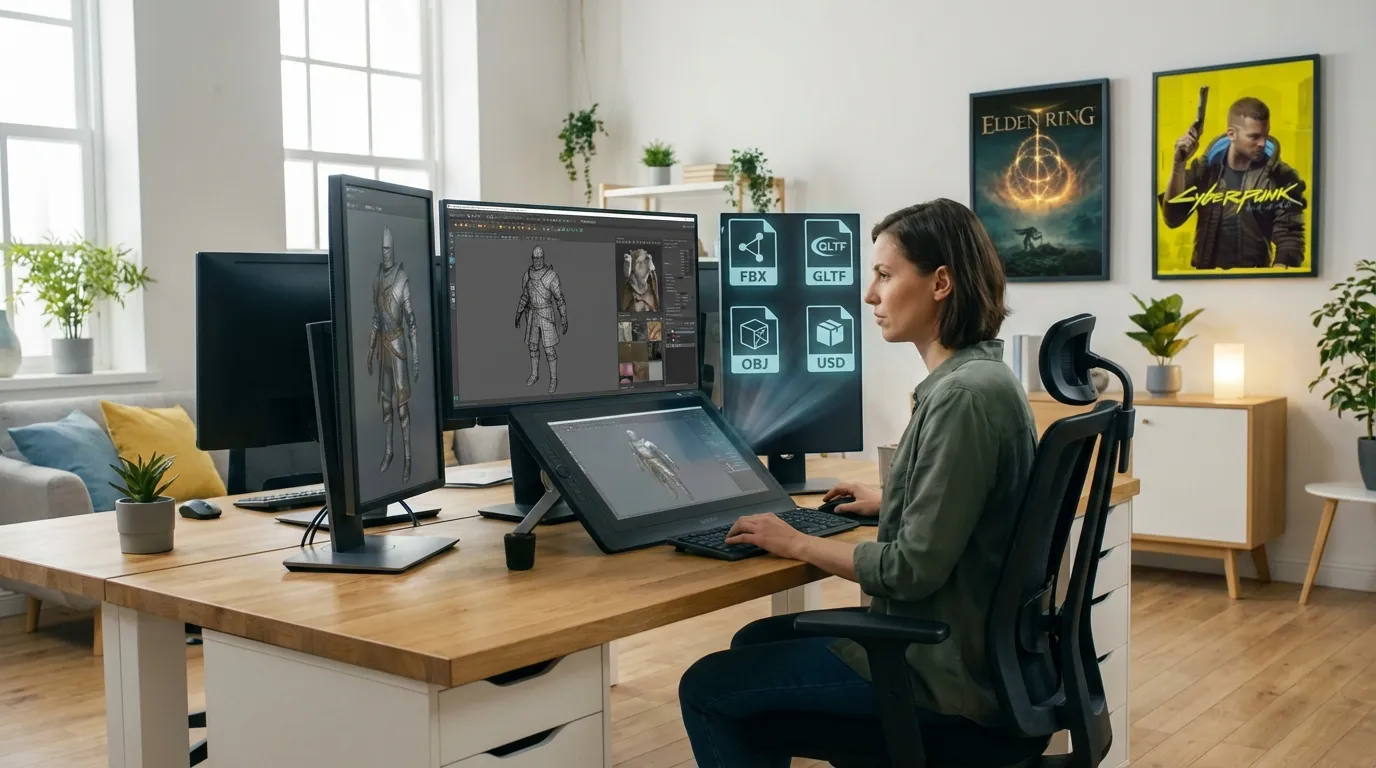 FAQ: Creating and Exporting 3D Game Assets Online